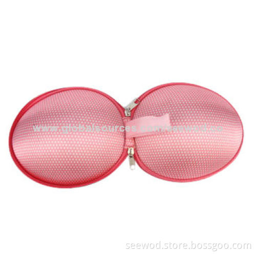Portable Round Bra Case